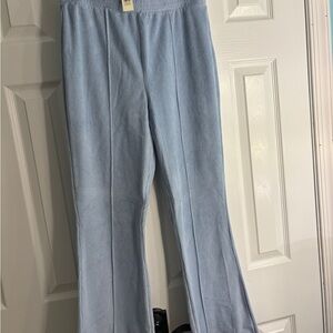 Aerie Light Blue Cozy Textured Pants